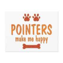 Pointers Make Me Happy postcards