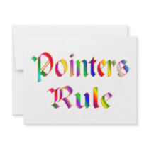 Pointers Rule invitations