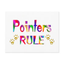 Pointers Rule postcards