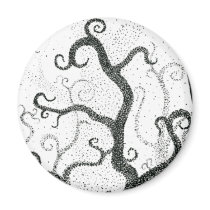 Pointilist Tree Magnet