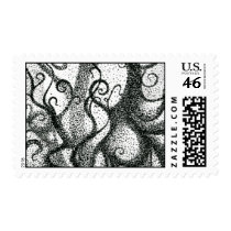 Pointillist Postage stamps