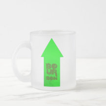 Pointing Arrow Coffee Mugs