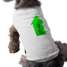 Pointing Arrow Dog T-shirt