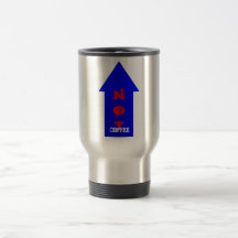 Pointing Arrow Mugs