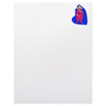 Pointing Clown Personalized Letterhead