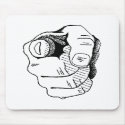 Pointing Finger Mouse Pad mousepads