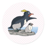 Pointing Penguins Sticker