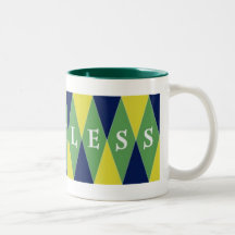 Pointless Argyle Mug