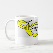Pointless Crap Banana Peel Coffee Mug
