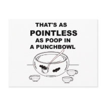 pointless postcards
