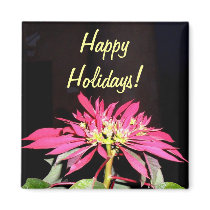 Pointsettia 2 magnets