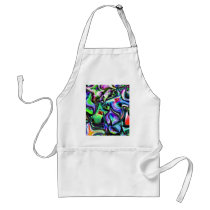 Pointy Abstract Things aprons