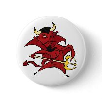 Pointy Red Devil buttons