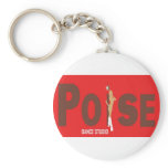 Poise Dance Studio Keychain