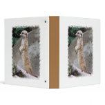 Poised Meerkat Binder