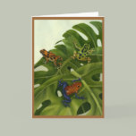Poison Arrow Frog Card