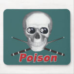 Poison Eight Ball Mouse Pad