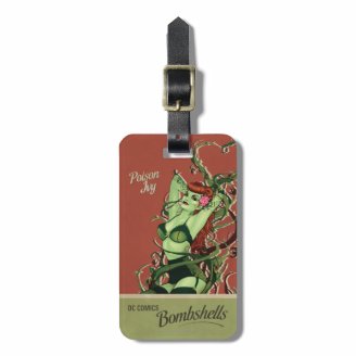 Poison Ivy Bombshell Luggage Tags