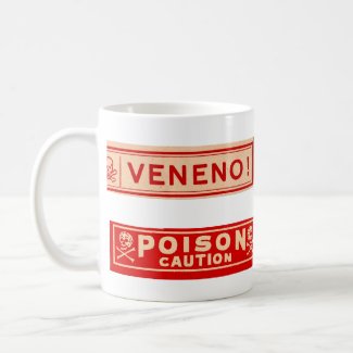 Poison Labels Mug mug