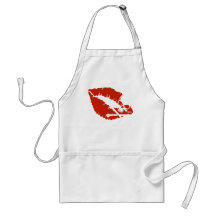 poison lips apron