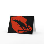 poison lips card