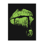 Poison Lips Postcard