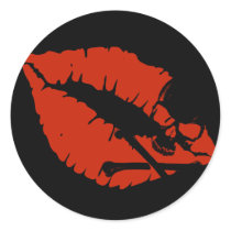 poison lips stickers by asyrum poison lips stickers