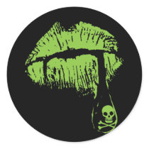 Poison Lips stickers