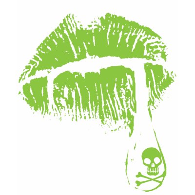 Poison Lips T-shirt by poisoncupcake