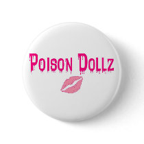 Poison Pin buttons by PoisonDollz Poison Pin buttons