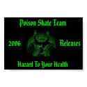 Poison Release Banner posters