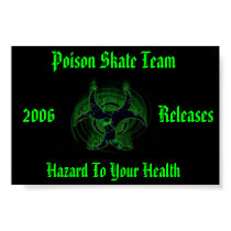 Poison Release Banner posters
