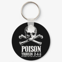Poison Zombie Trioxin 3-4-5 Dawn of the Dead keychains