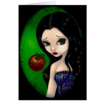 "Poisoned Apple" Greeting Card