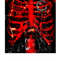 {POISONLAND} Rib Cage FITTED Shirt by cynicalmass {POISONLAND} Rib Cage FITTED Shirt