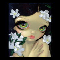 Poisonous Beauties 2 : White Oleander ART PRINT