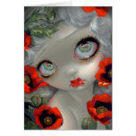 "Poisonous Beauties III Opium Poppy" Greeting Card
