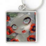 "Poisonous Beauties III: Opium Poppy" Keychain "Poisonous Beauties III: Opium Poppy" Keychain