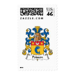 Poisson Family Crest postage
