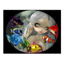 "Poissons Volants: Arc-en-Ciel" Postcard postcards