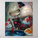 Poissons Volants Le Bassin des Carpes ART PRINT