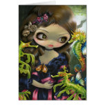 "Poissons Volants: L'Hippocampe" Greeting Card