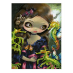 "Poissons Volants: L'Hippocampe" Postcard