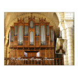 Poitiers organ postcards