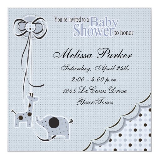 poka dot invitations