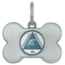 Pokaholics Anonymous Pet Tag
