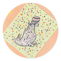poke a dot seal stickers
