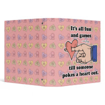 poke a heart out binders