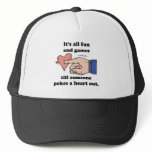poke a heart out hats