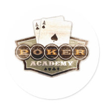 Poker Academy Stickers